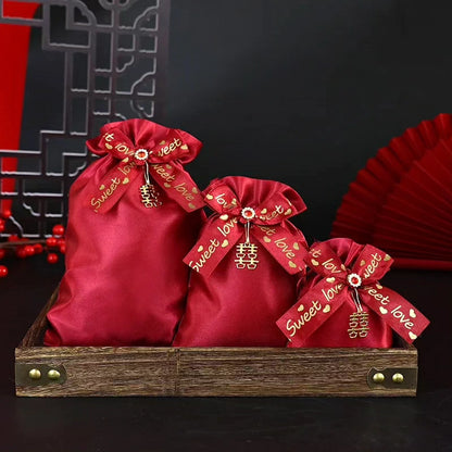 Christmas Candy/Gift Drawstring Bag