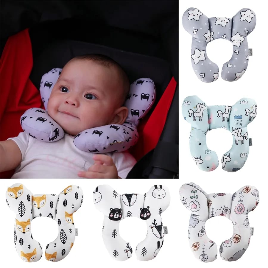 Baby car protective neck & head pillow