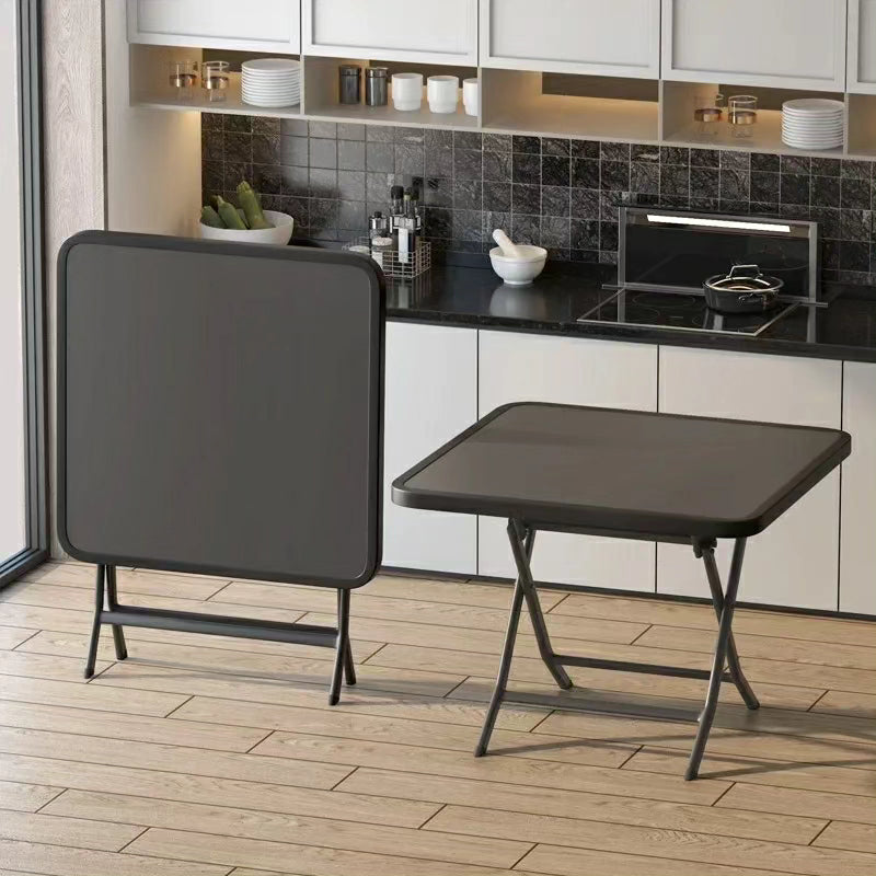 Foldable Table with Tampered Glass Top