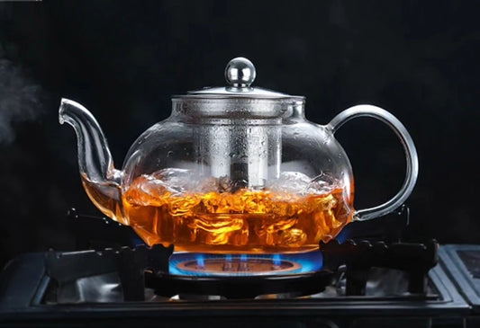 Glass tea pot