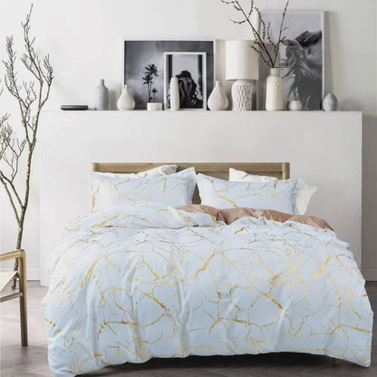 6*7  Marble duvet cover set