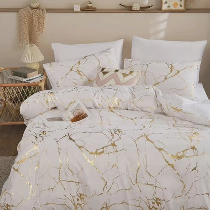 6*7  Marble duvet cover set