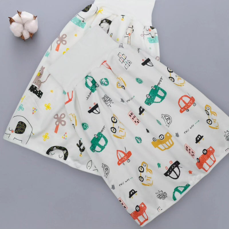 Comfy Washable/Baby Potty Training Diapers Skirt