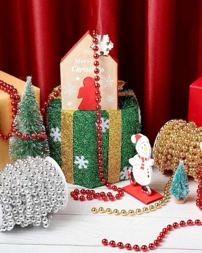 10 Meter Christmas Tree Decorative Beads Garland