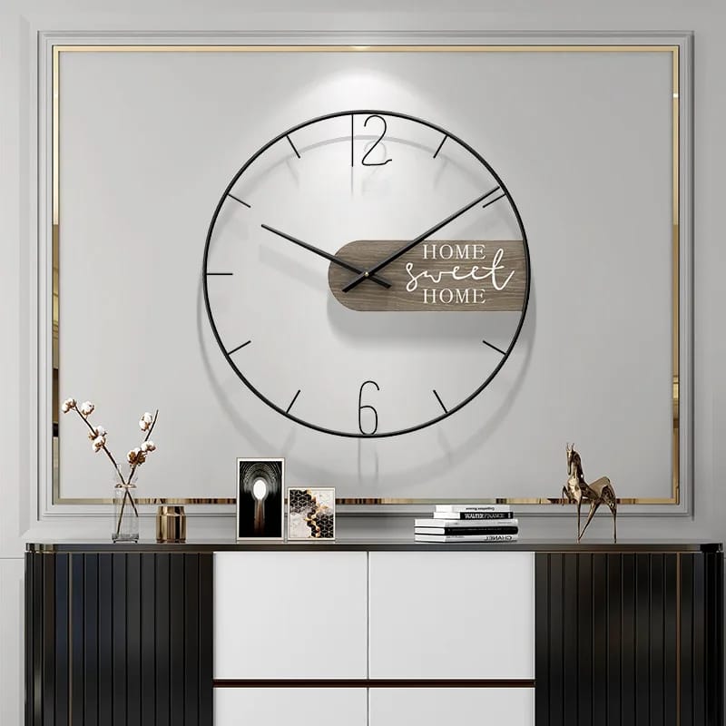 Vintage wall clock -50cm