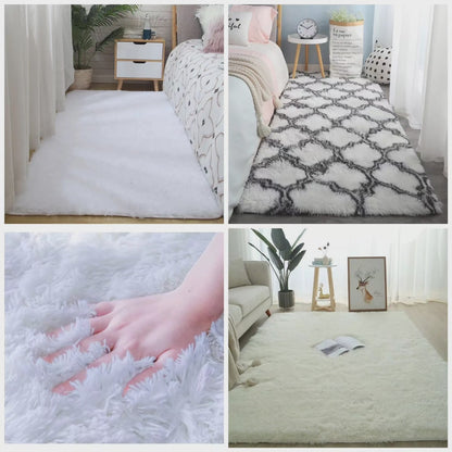 4*6 Fluffy bedside carpet