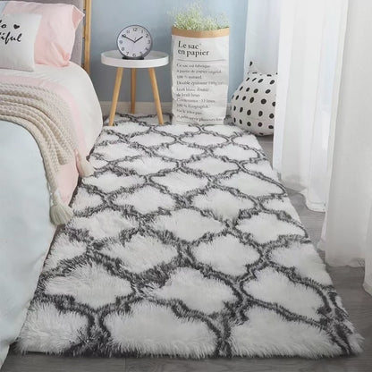 4*6 Fluffy bedside carpet