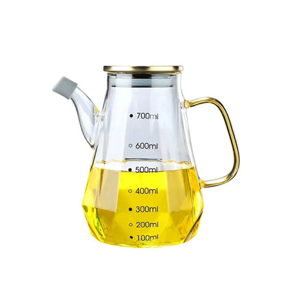 500ml Glass Diamond Shaped Oil Bottle