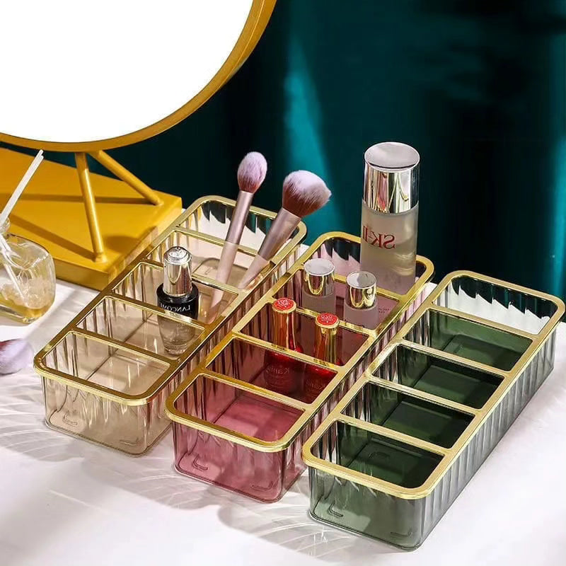 5 Grid Layered Cosmetic Organizer