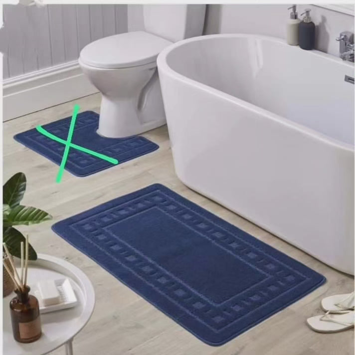 Bath door mats