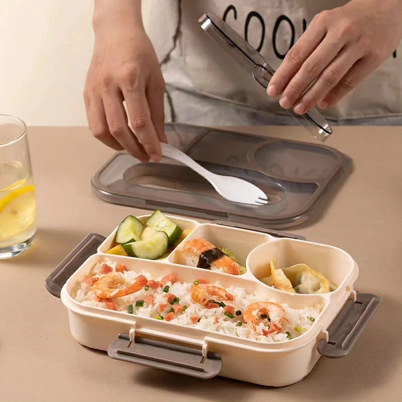 4 Compartment Lunch Box