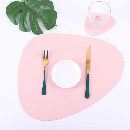 12pcs Leather table mats
