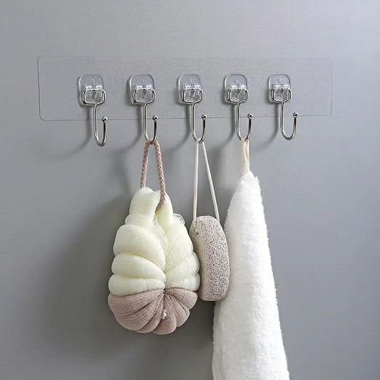 Self Adhesive Wall Hanger with 6Hooks