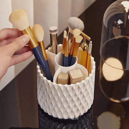 Rotating Make up Brush Holder