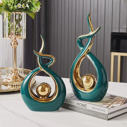 2 in 1 Elegant European Ceramic Decor