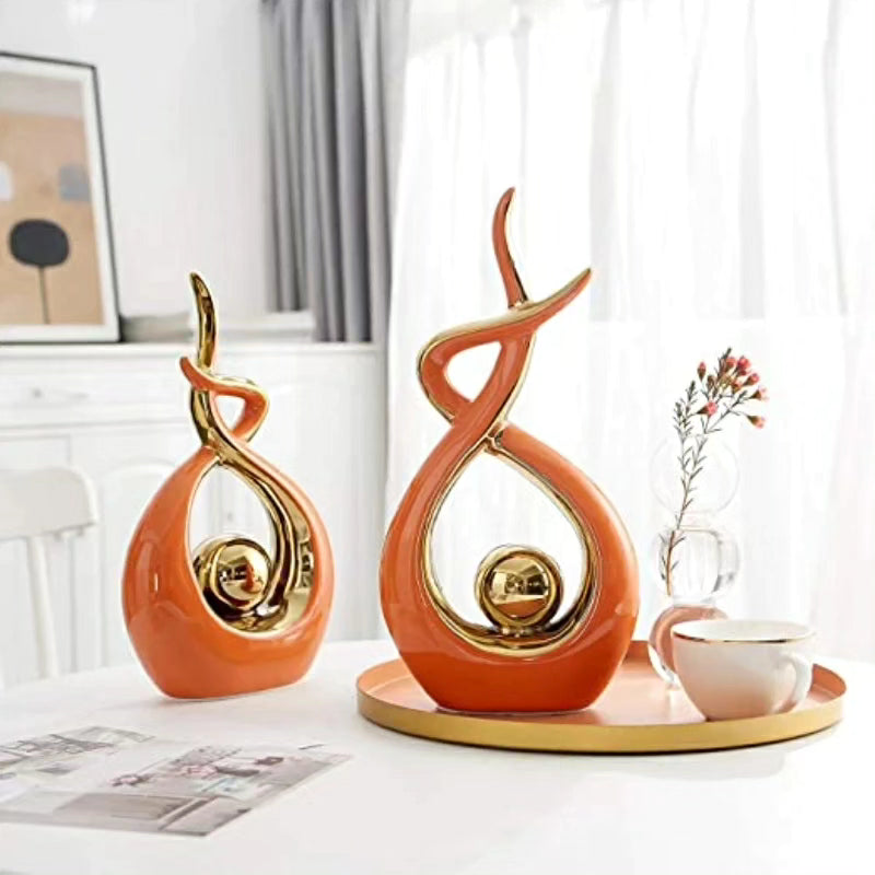 2 in 1 Elegant European Ceramic Decor