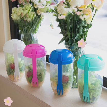 Portable Breakfast/Salad/Cereal Cup