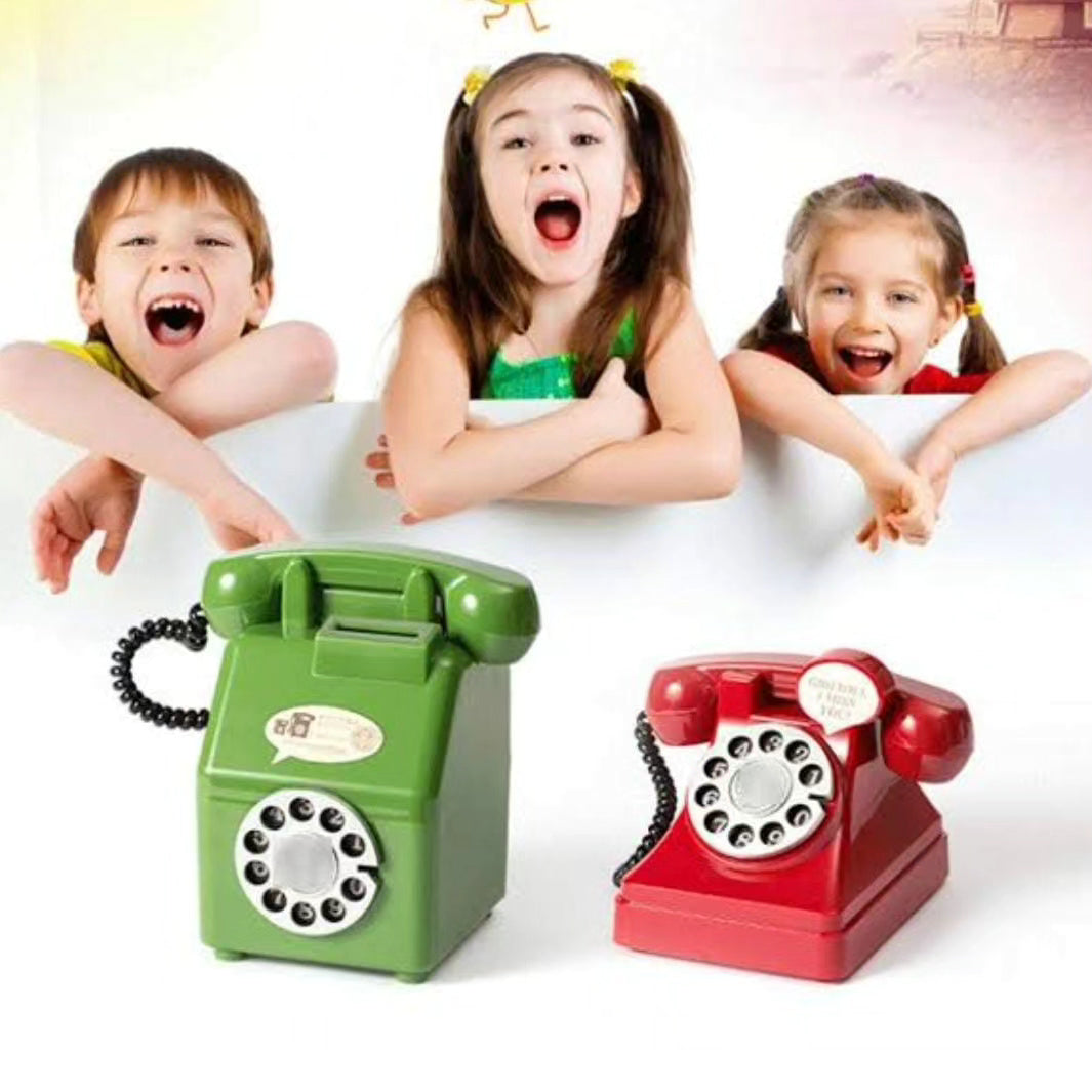 Telephone Shaped Kids Money Banks