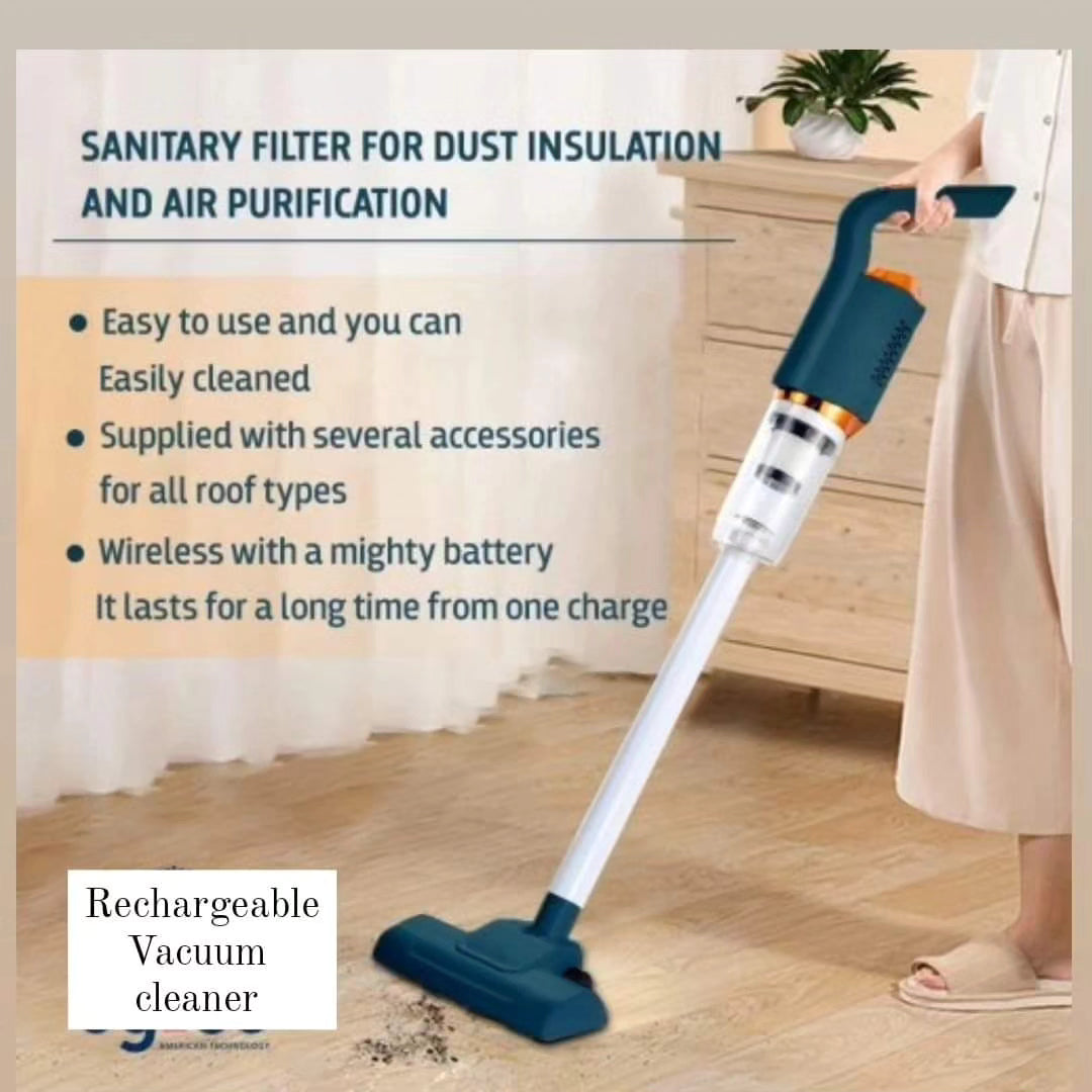 Kshs.4500/- Rechargeable wireless vacuum cleaner