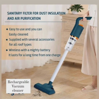 Kshs.4500/- Rechargeable wireless vacuum cleaner