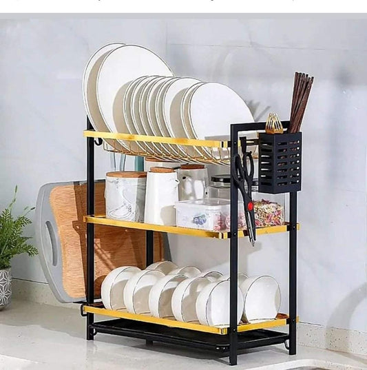 3 tier dish rack