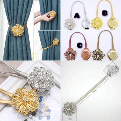 2pcs Magnetic Curtain Holders