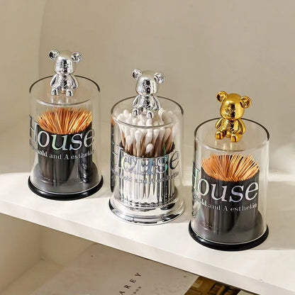 Creative Toothpick/Cotton Swab Storage Box