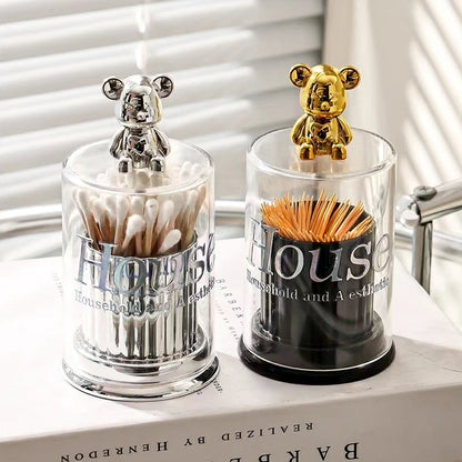 Creative Toothpick/Cotton Swab Storage Box