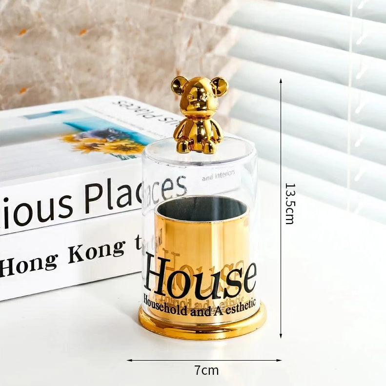 Creative Toothpick/Cotton Swab Storage Box