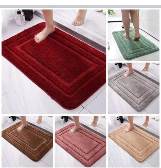 Bathroom door mats