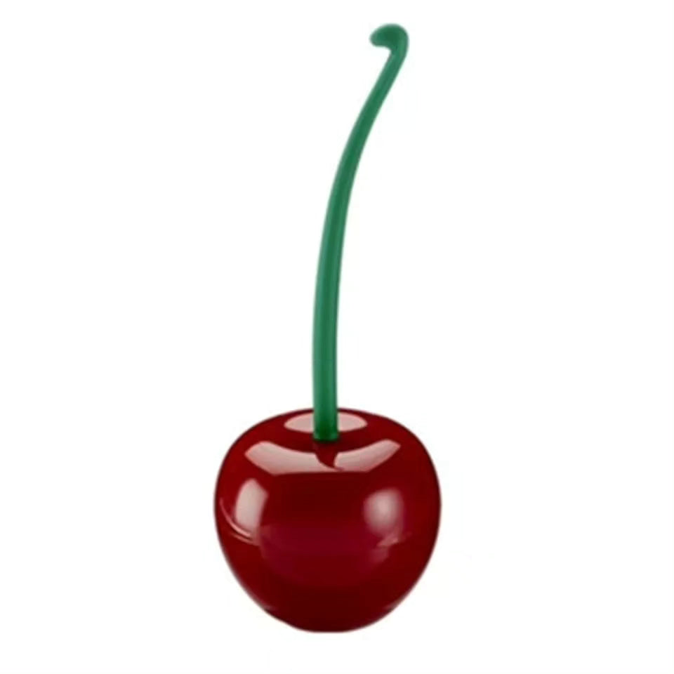 Toilet Brush And Holder Cherry Shape