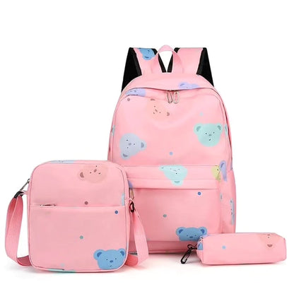 3 in 1 Bear pattern bags