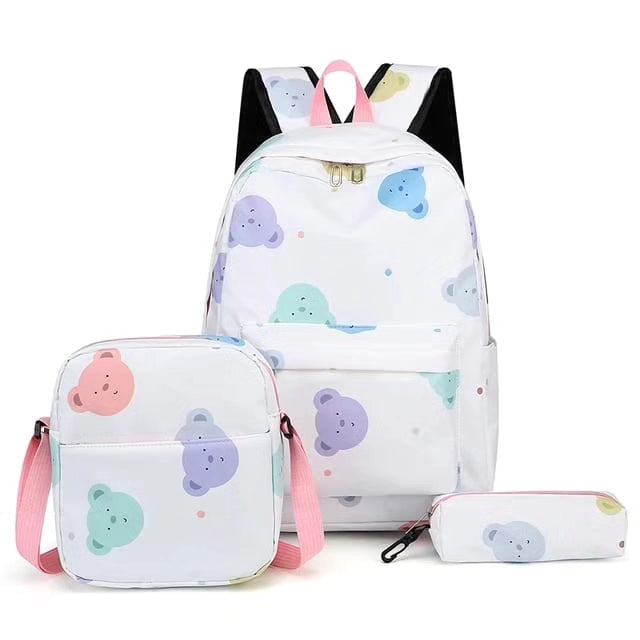 3 in 1 Bear pattern bags