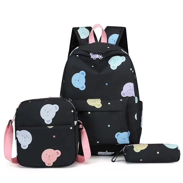 3 in 1 Bear pattern bags