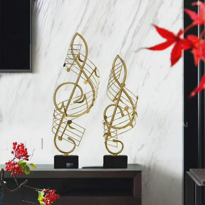 Music Note Ornament Metal Crafts