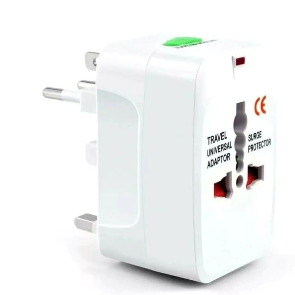 Travel Universal All in One Power Plug Adapter and Surge Protector