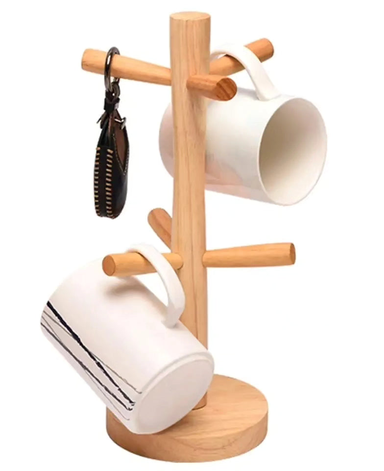 Bamboo mug stand