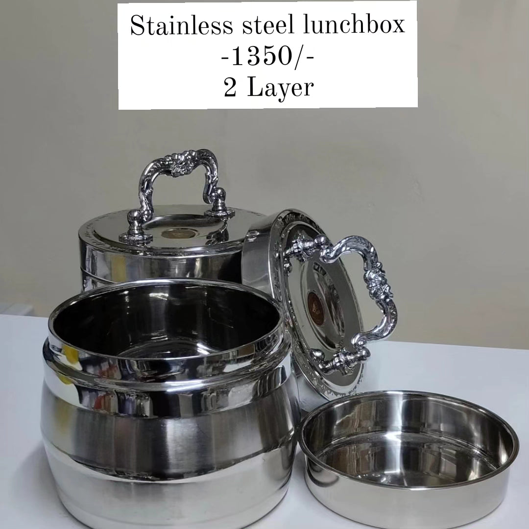 Assorted Stainless Steel Lunchbox