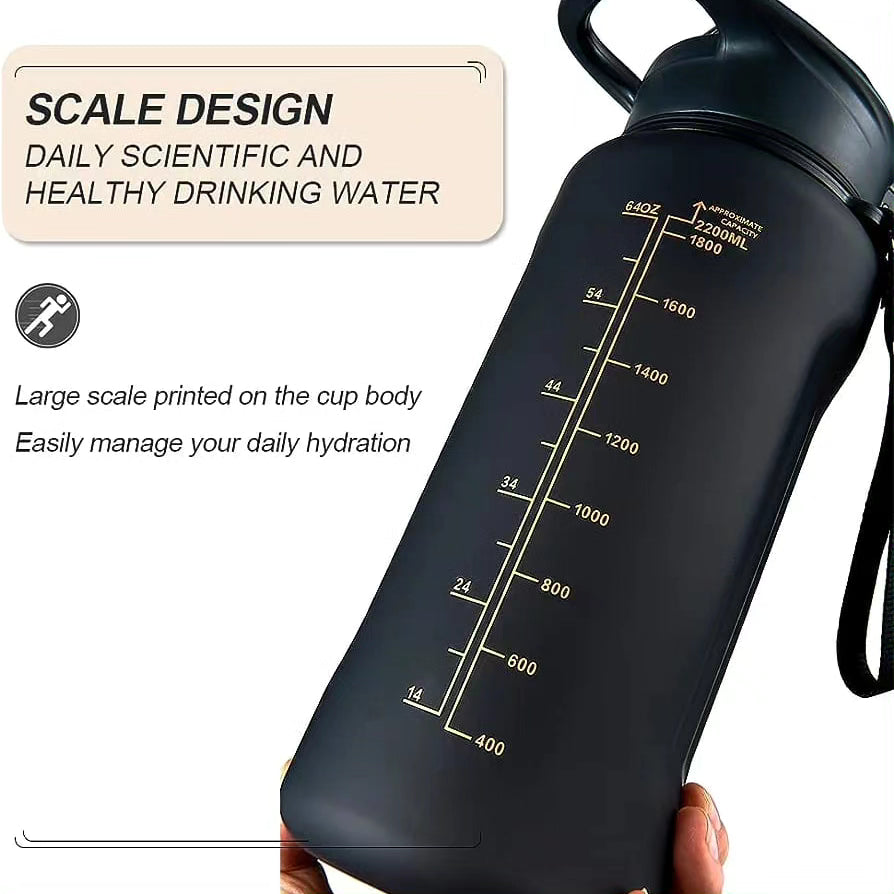 2200ml PH Water Bottle