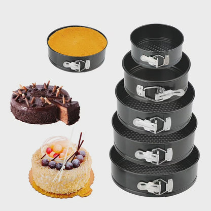 6pcs Set Cake  Baking Tins