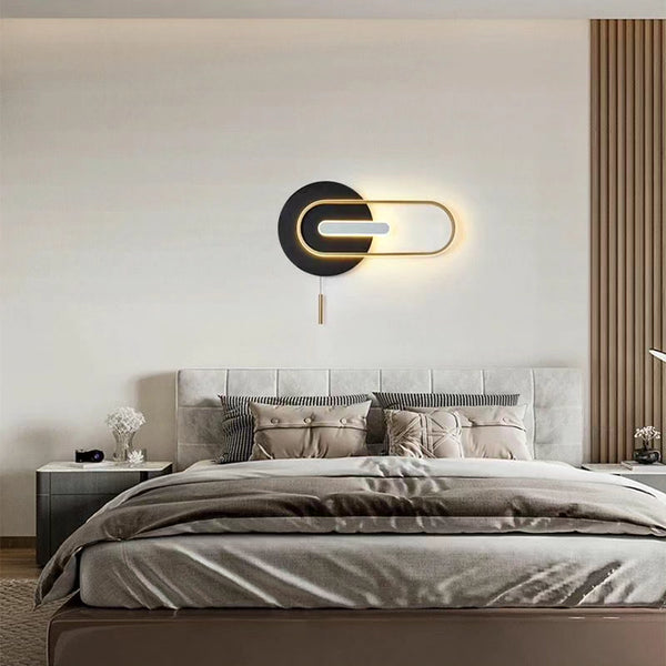 Black LED Wall Decorative Bracket