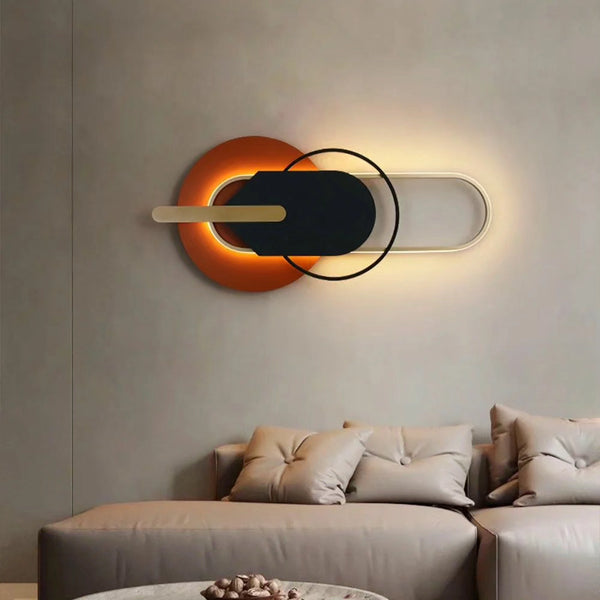 Black LED Wall Decorative Bracket