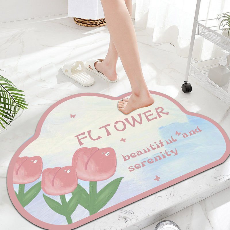 Bathroom diatom antislip mats