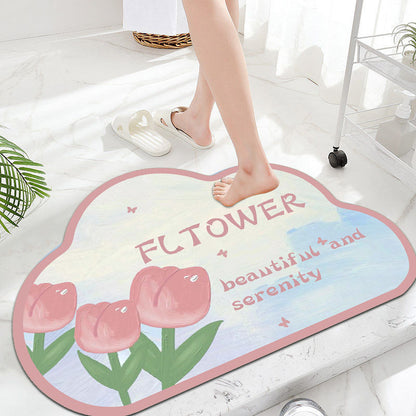 Bathroom diatom antislip mats