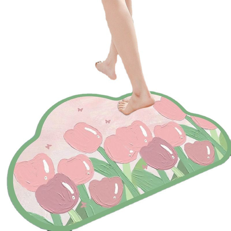 Bathroom diatom antislip mats