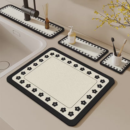 3 in 1 Anti splash sink drying mat BlackNov