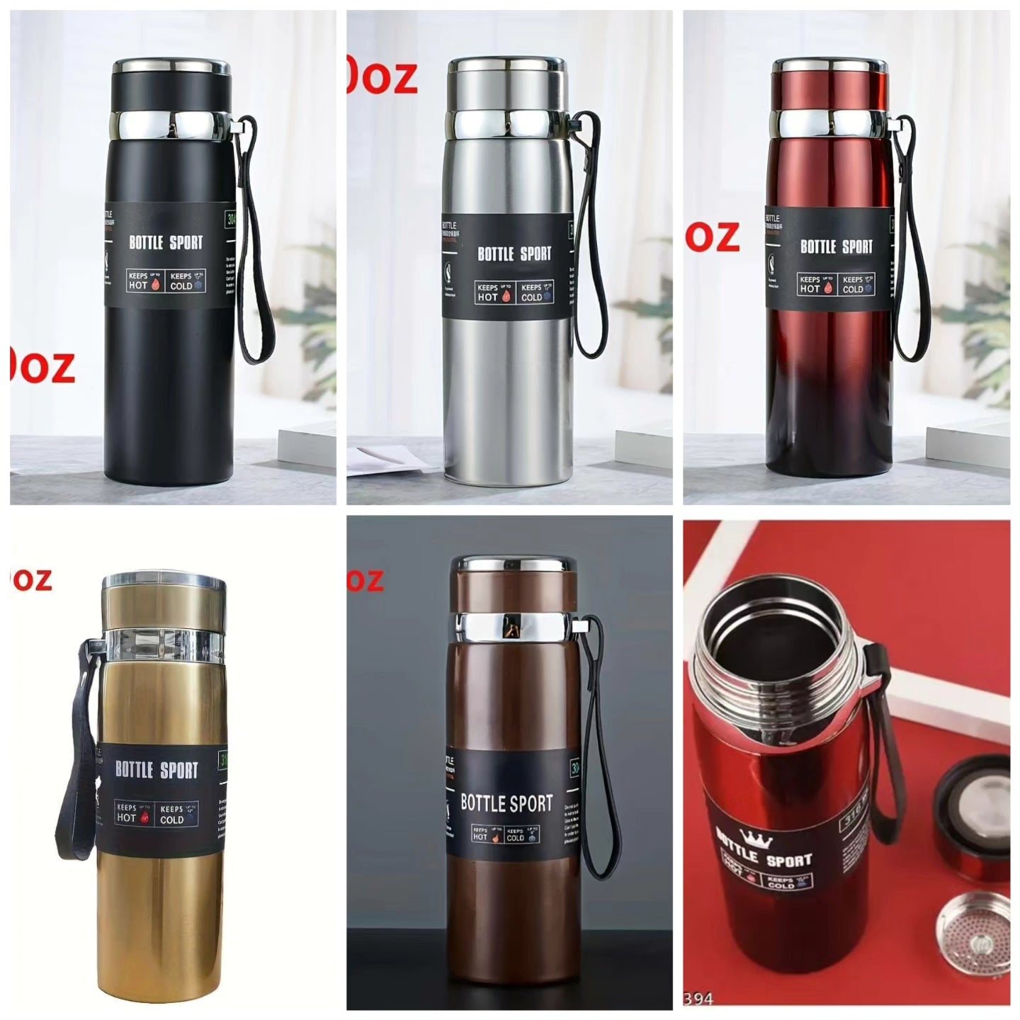 600Ml Stainless flask bottle