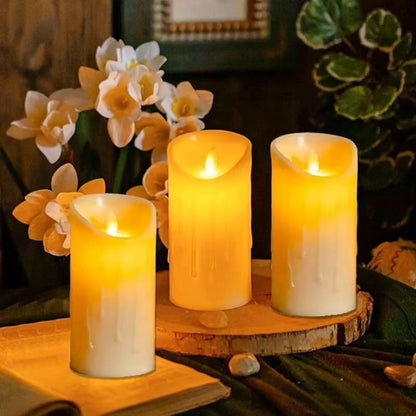 3pc Pack LED Smokeless Candles
