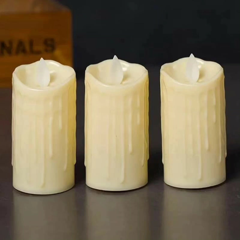 3pc Pack LED Smokeless Candles