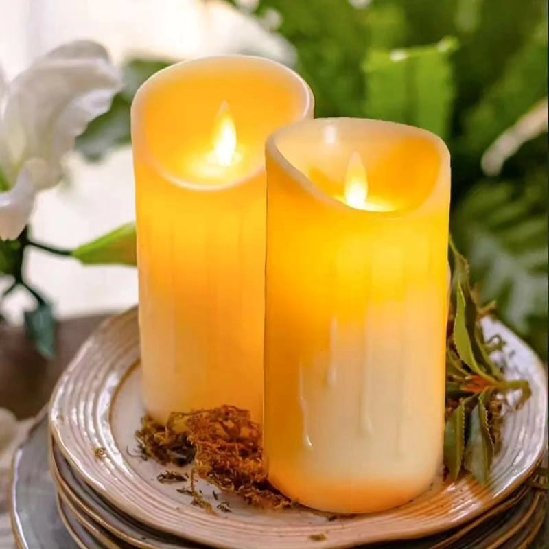 3pc Pack LED Smokeless Candles